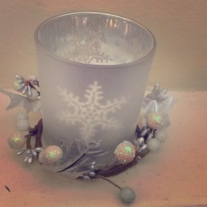 Snowflake electronic candle